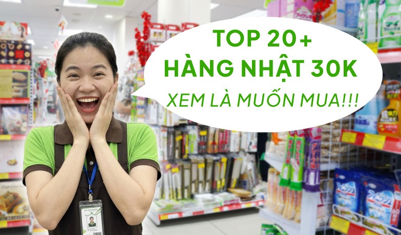 Top 20+ món hàng Nhật đồng giá 30K chất lượng xứng đáng khó tin  