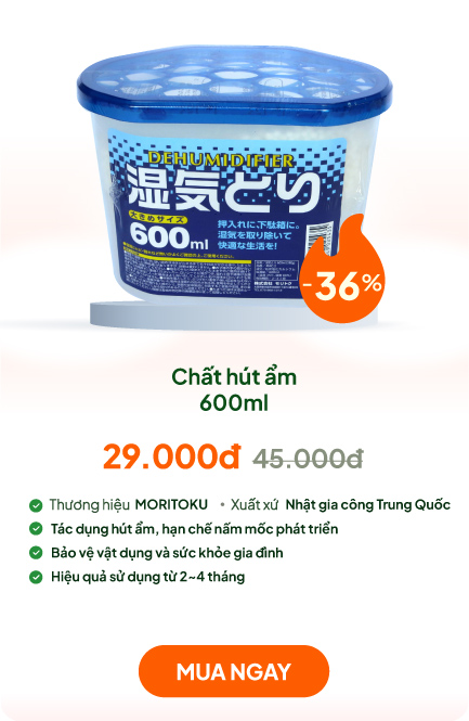 Chất hút ẩm 600ml