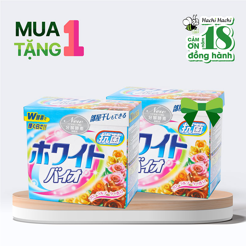 Combo mua 1 tặng 1 Bột giặt Wai 800g