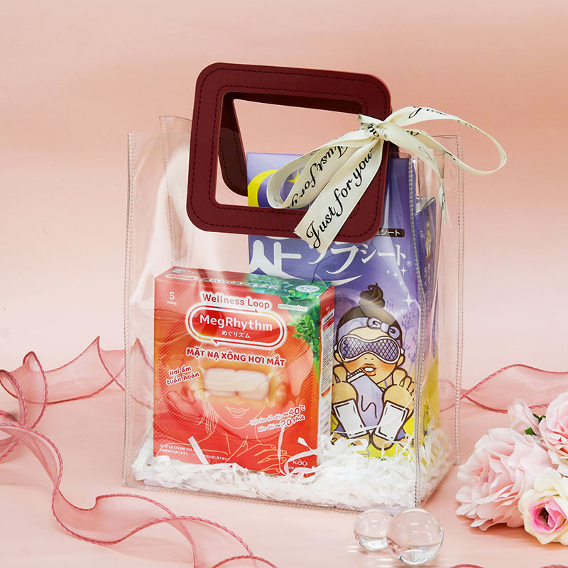 Giftset 8/3: Miếng dán chân thư giãn giảm mỏi mệt 30 miếng và Mặt nạ xông hơi mắt 5 miếng