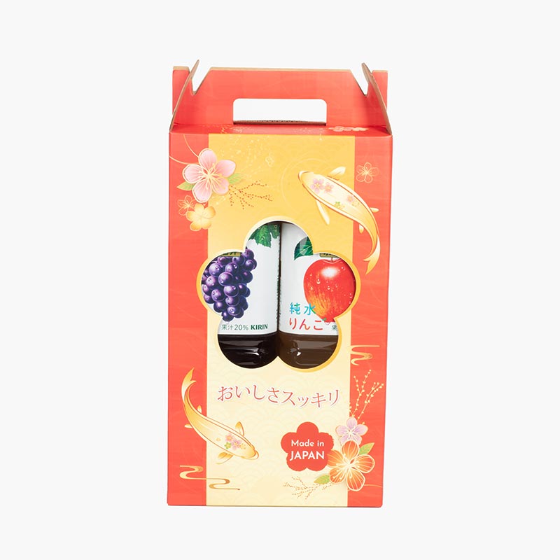 Hộp giấy 2 chai 1.5L 18x31x8cm