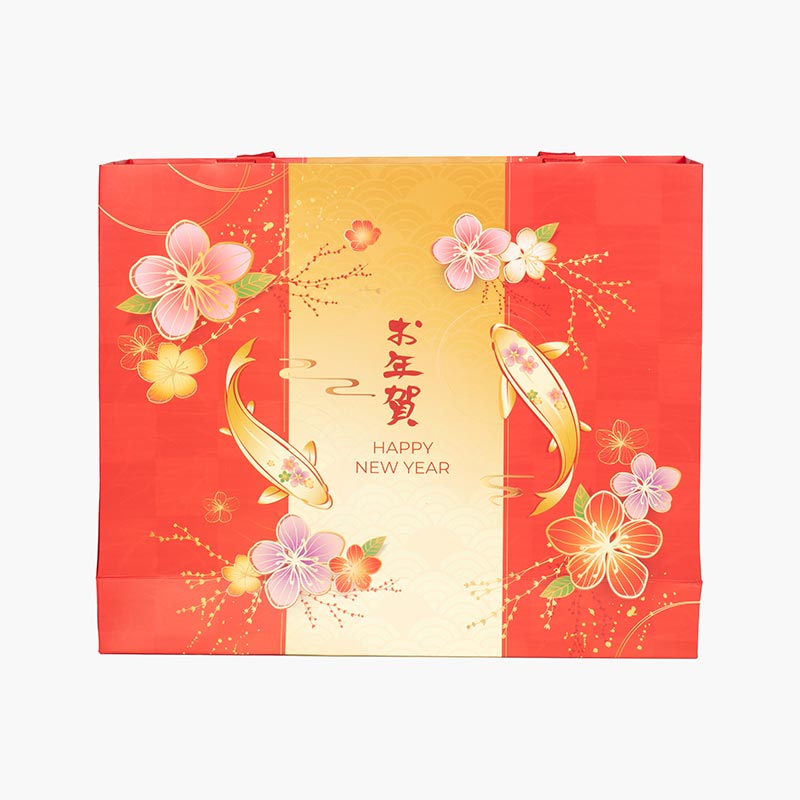 Túi giấy đựng hộp hamper Hachi Hachi 2410 - Mẫu 1
