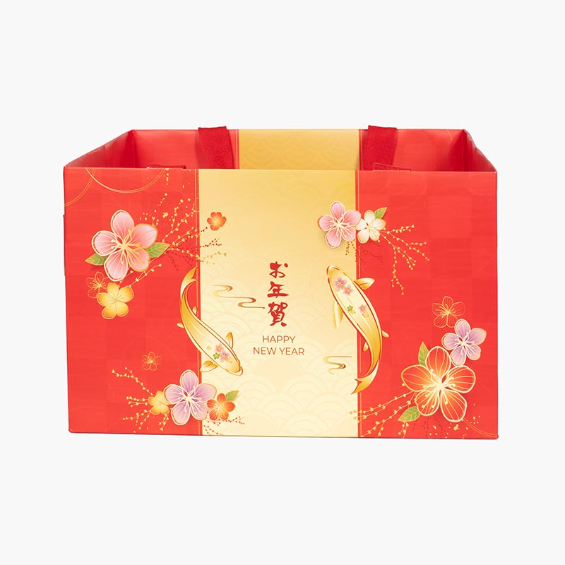 Túi giấy đựng hộp hamper Hachi Hachi 2410 - Mẫu 2