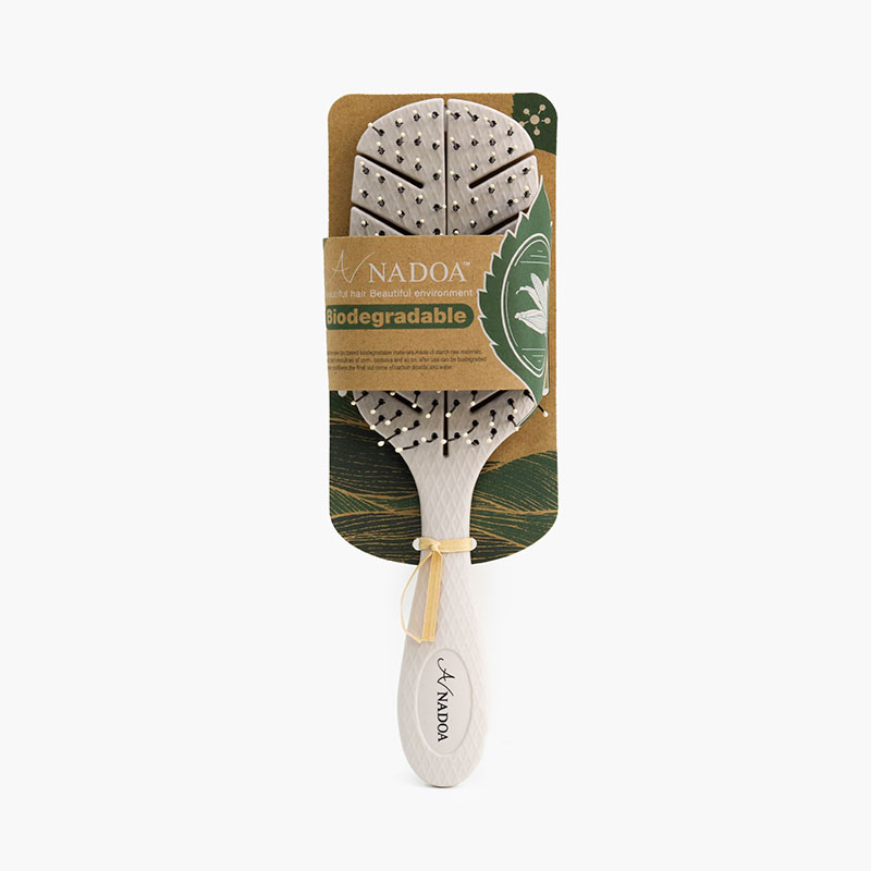 Lược gỡ rối tóc, chải êm không đau tóc, chất liệu nhựa sinh học 6x23cm (Nhiều mẫu)-Giao mẫu ngẫu nhiên