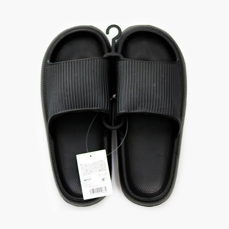 Dép nhựa quai ngang 26cm (Đen)