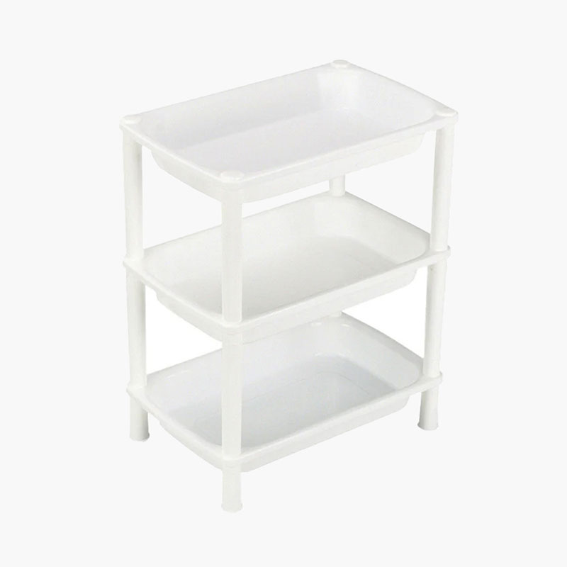 Kệ để đồ đa năng Nhật Bản 3 tầng Pearl Metal  27.5x17.5cm