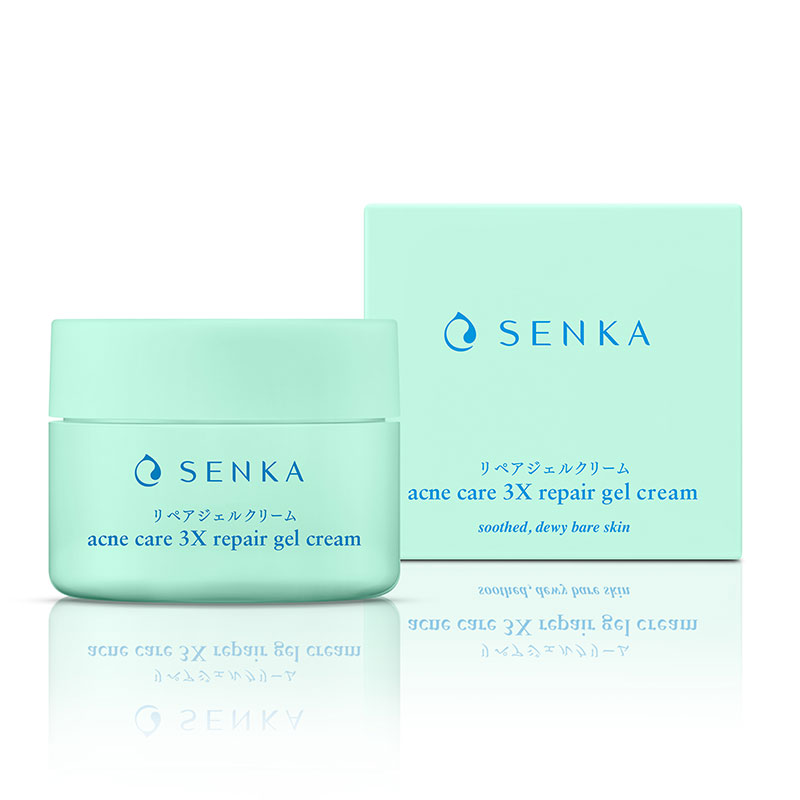 Kem dưỡng dành cho da mụn Senka acne care 3x repair gel cream 50g