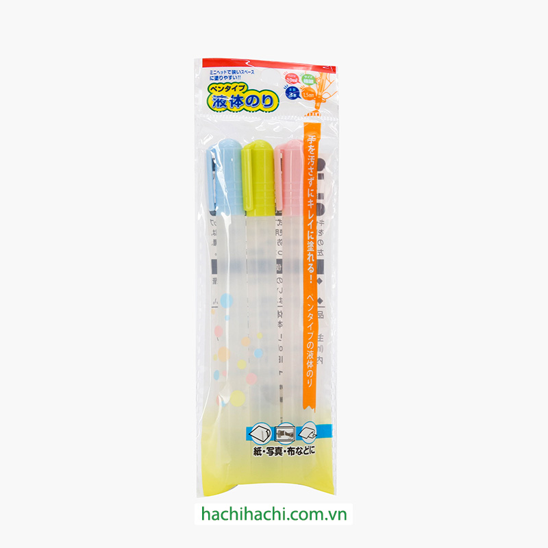 Keo dán thủ công dạng bút 10mlx3