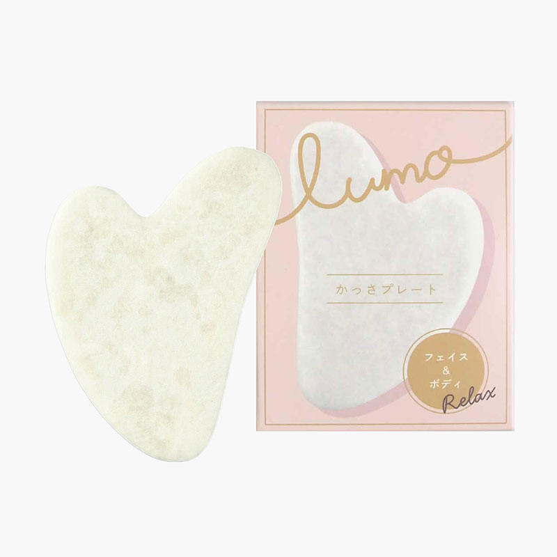 Đá massage Guasha tự nhiên nâng cơ mặt, thon gọn, trẻ hóa da  Lumo