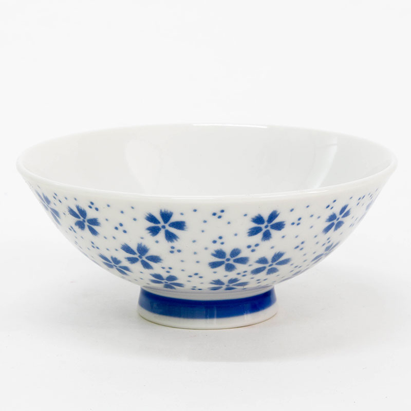 Chén sứ, Bát sứ Nhật Bản 11.5cm  (Sakura xanh)