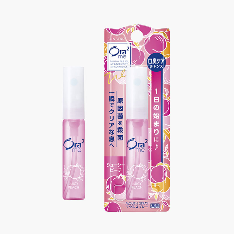 Xịt thơm miệng Ora2 Me Hương đào chín mọng 6ml