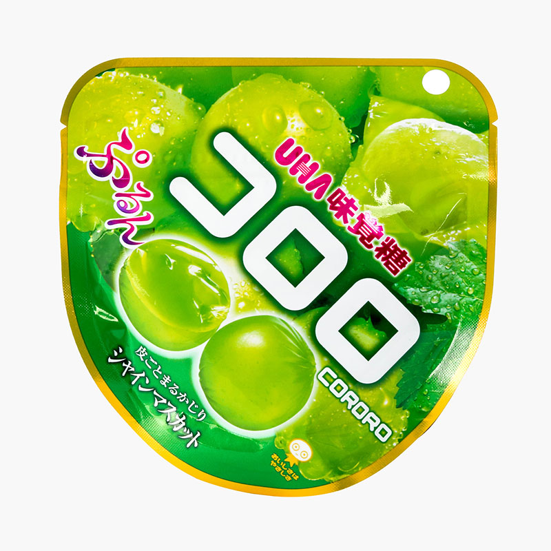 Kẹo dẻo UHA Cororo vị nho xanh muscat 48g