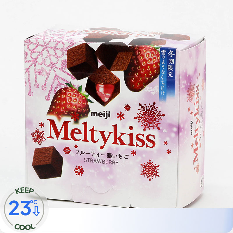 Socola Meltykiss Meiji Nhật Bản 53g (Dâu)
