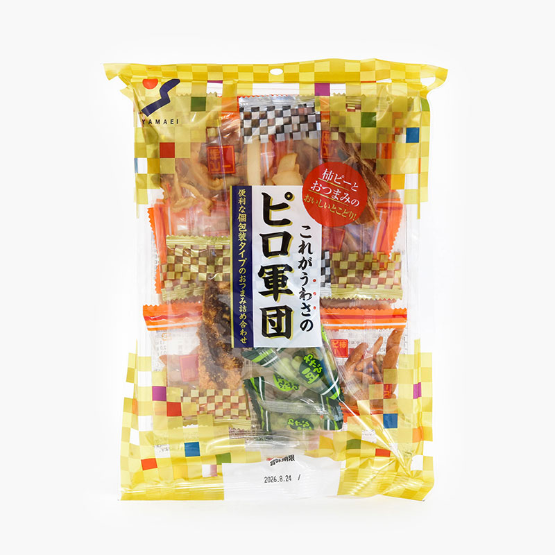 Snack hỗn hợp hải sản và hạt Nhật Bản Yamaei 130g