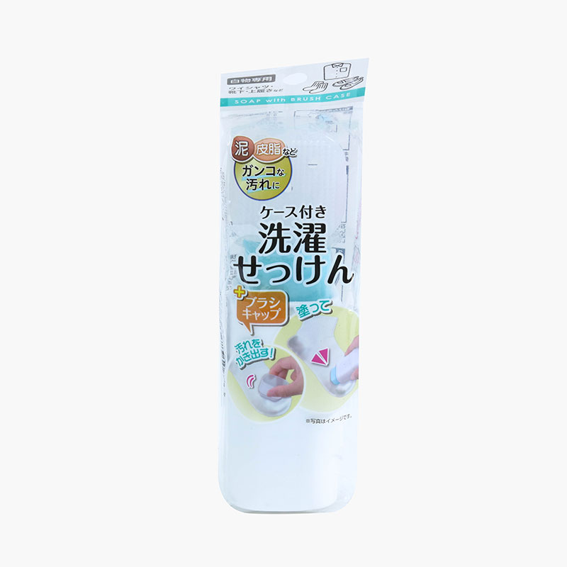 Xà phòng tẩy vết bẩn cổ áo, nách áo, tay áo kèm hộp đựng và bàn chải 84g
