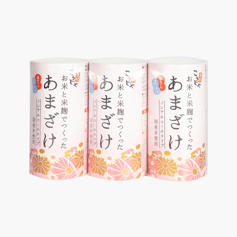 Sữa gạo dinh dưỡng Amazake Kohsei 125mlx3 hộp