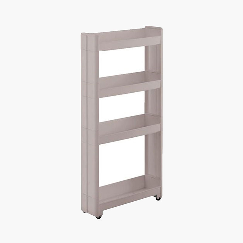 Kệ để đồ đa năng Nhật Bản 4 tầng có bánh xe 45x12.5cm