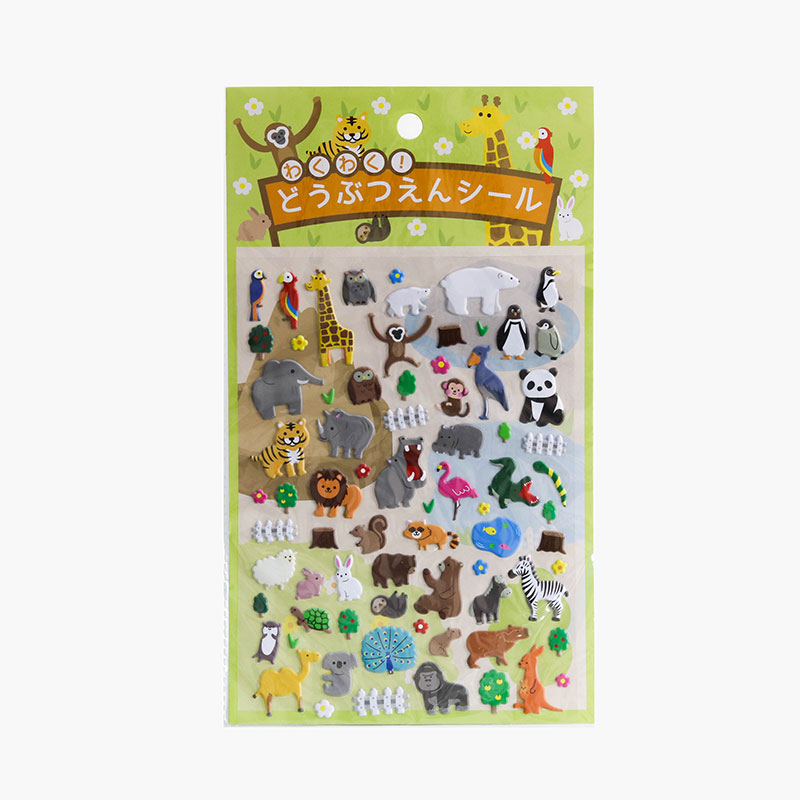 Sticker dán trang trí hình sở thú (Nhiều mẫu)-Giao mẫu ngẫu nhiên