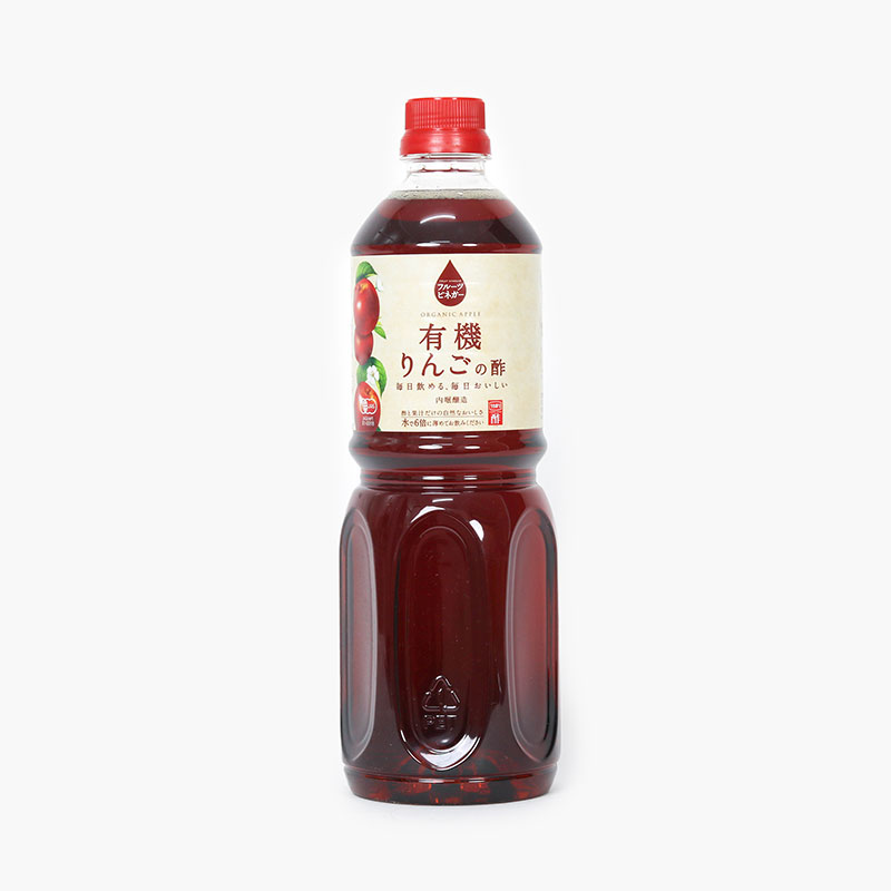 Giấm táo Nhật Bản Organic hữu cơ Uchibori 1L
