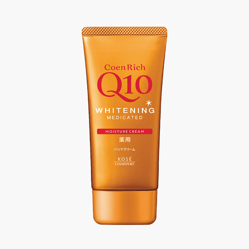 Kem dưỡng ẩm săn chắc da tay Kose Coen Rich Q10 Whitening Moisture 80g