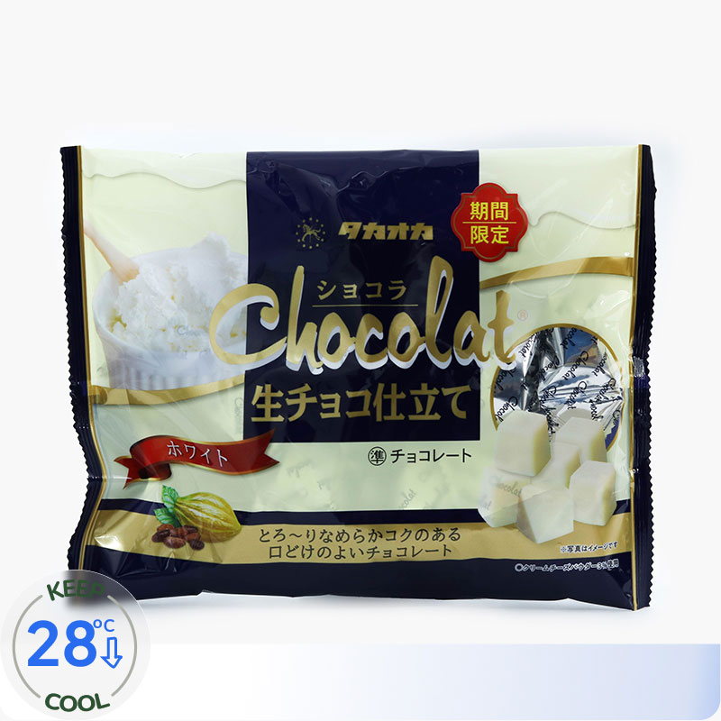 Socola tươi Takaoka Nhật Bản 125g (Socola trắng)