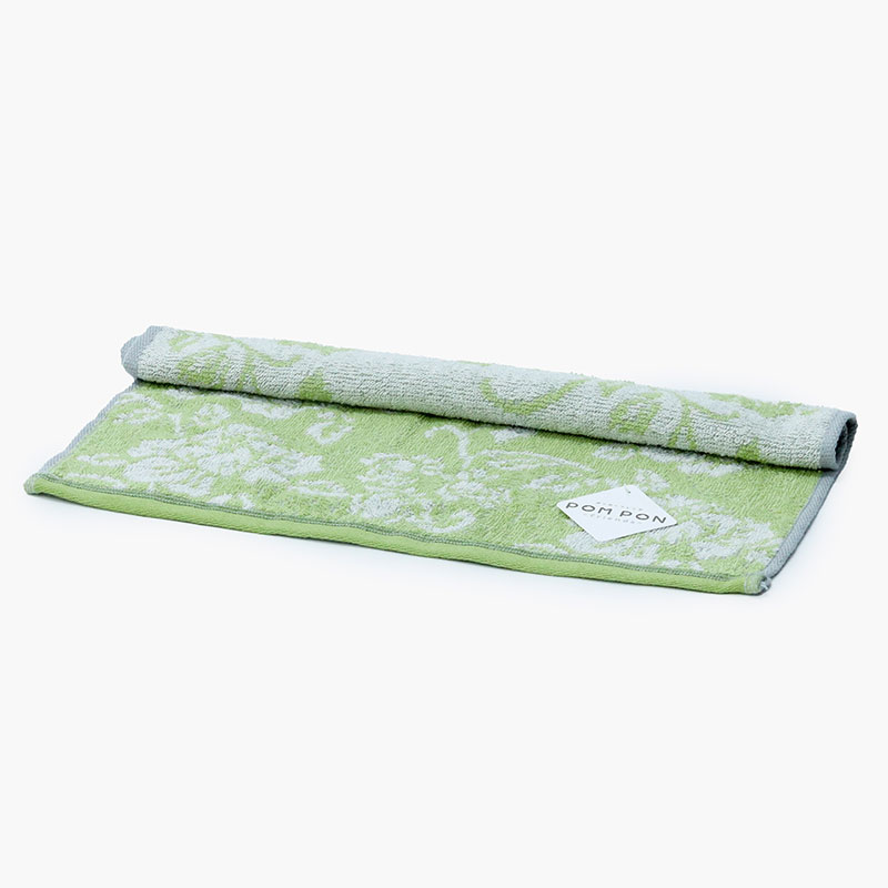 Khăn vải cotton Nissen 34x35cm Pom Pon Isabella PP-2507GR Green