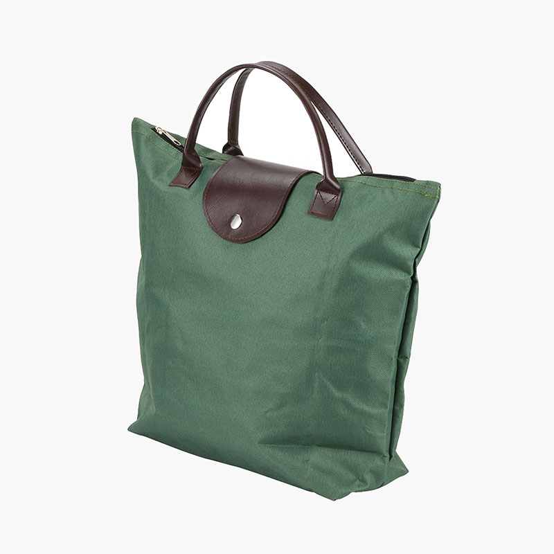 Túi Tote gấp gọn có quai xách 42x33cm (Xanh rêu)