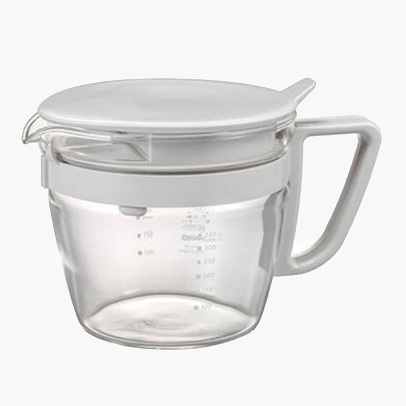 Bình trà thủy tinh chịu nhiệt nắp lưới lọc Hario 400ml OTPM-40-PGR