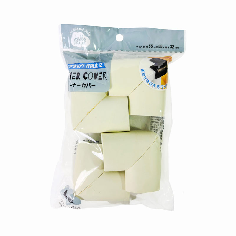 Miếng dán bọc cạnh bàn 5.5cm 4 cái, Kèm băng keo 2 mặt (Nhiều mẫu)-Giao mẫu ngẫu nhiên