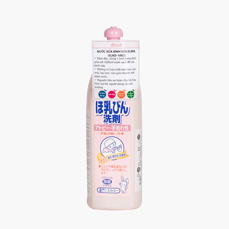 Nước rửa bình sữa Elmie 300ml