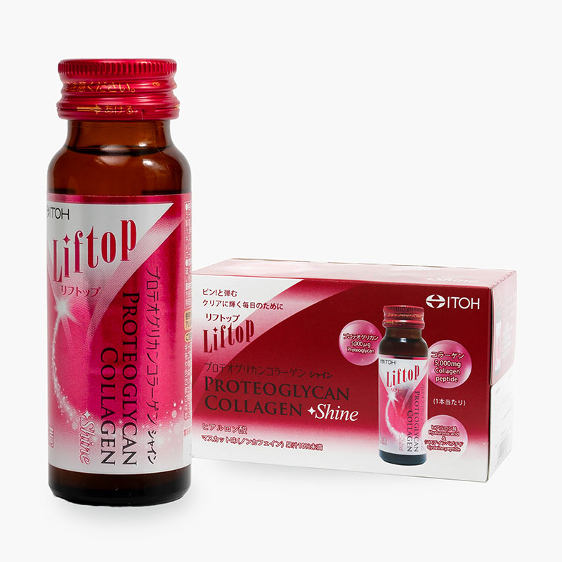 TPBVSK: Liftop proteoglycan collagen shine Nước uống làm săn chắc da 50ml x 10 chai