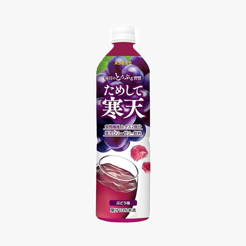 TPBS: Nước nho thạch jelly bổ sung chất xơ Aseed 900ml