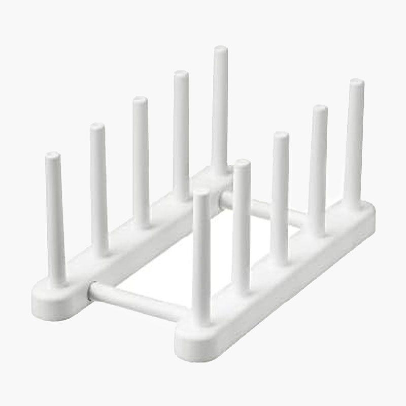 Giá úp đĩa, thớt, ly 4 ngăn (10 nhánh) Echo Metal 18.8x10.4cm