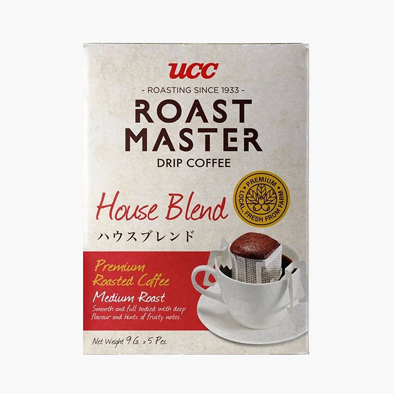 Cà phê phin giấy House Blend UCC Roast Master 45g (9g x 5 gói)