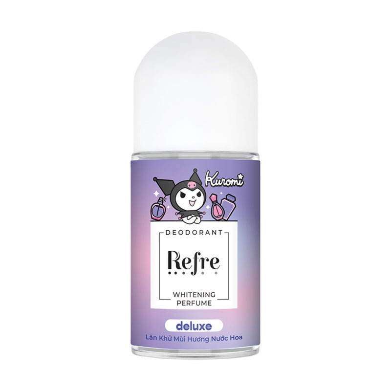 Lăn khử mùi hương nước hoa sang trọng Deluxe Refre 40ml, Giảm tiết mồ hôi đến 48 tiếng