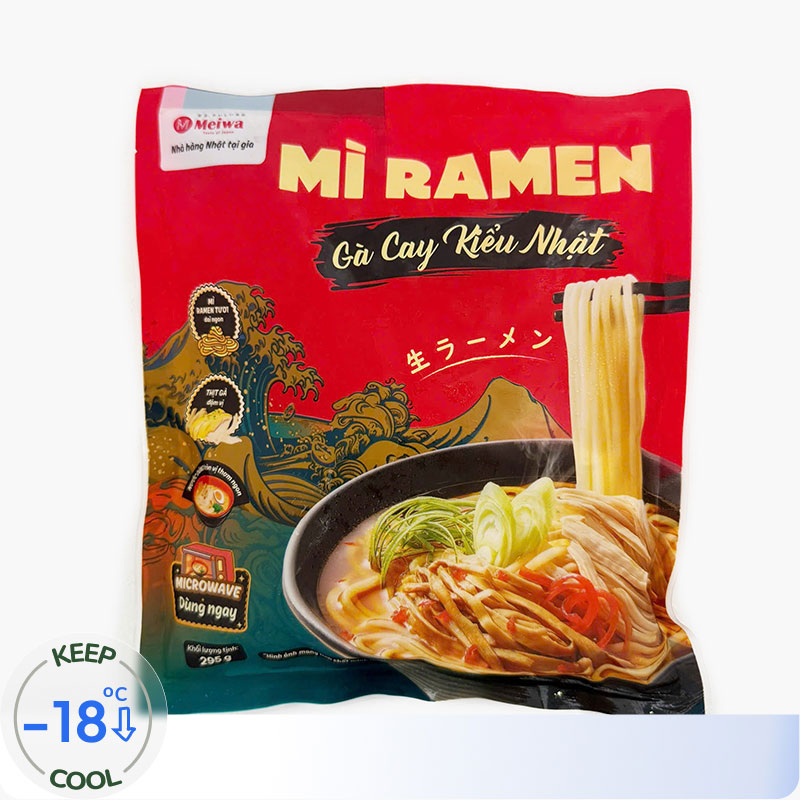 Mì ramen gà cay kiểu Nhật 295g