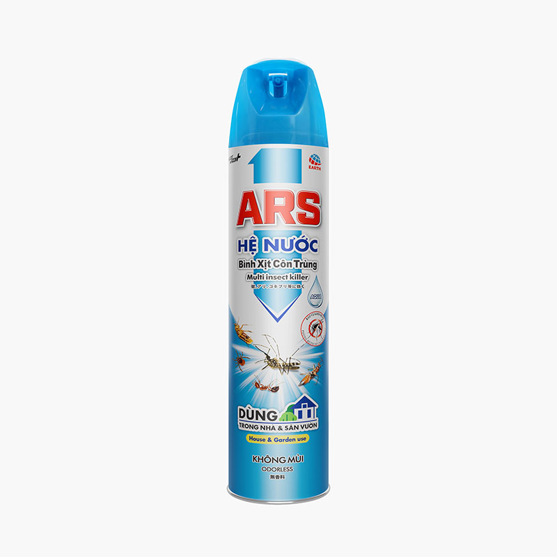 Bình xịt côn trùng ARS hệ nước không mùi 500ml