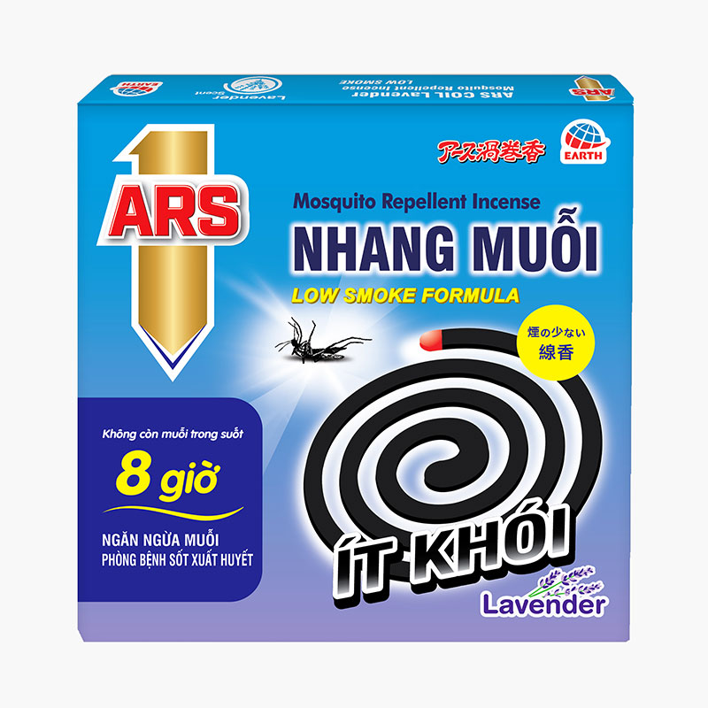 Nhang muỗi ARS Coil Lavender 150g (10 khoanh x 15g) 