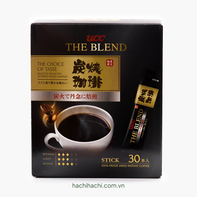 Cà phê hòa tan UCC The Blend Sumiyaki 60g (2g x 30 gói)