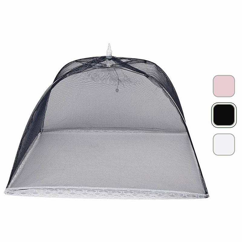 Lồng bàn 46x27cm, gấp gọn khi bảo quản (Nhiều mẫu)-Giao mẫu ngẫu nhiên