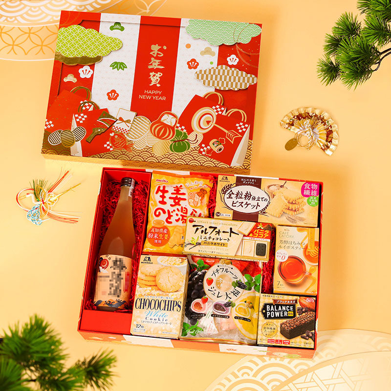 Hộp quà Tết Nhật 2026 Vạn Phúc Manpuku 06 (8 món)