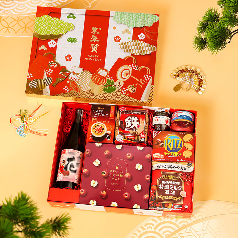 Hộp quà Tết Nhật 2026 Vạn Phúc Manpuku 09 (8 món)