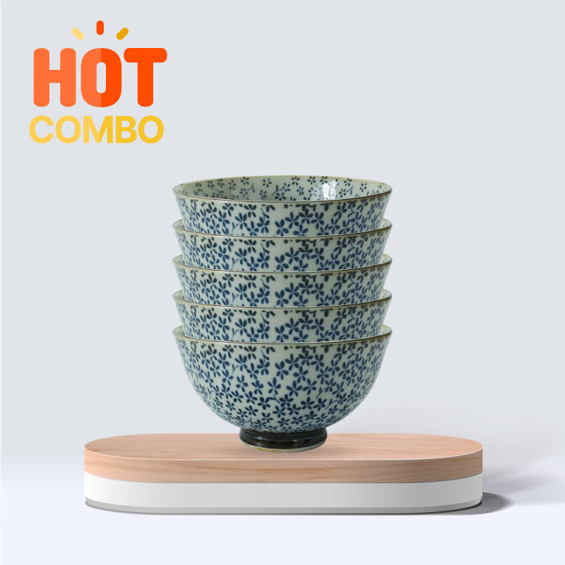 Combo 5 Chén sứ Nhật Bản 11cm