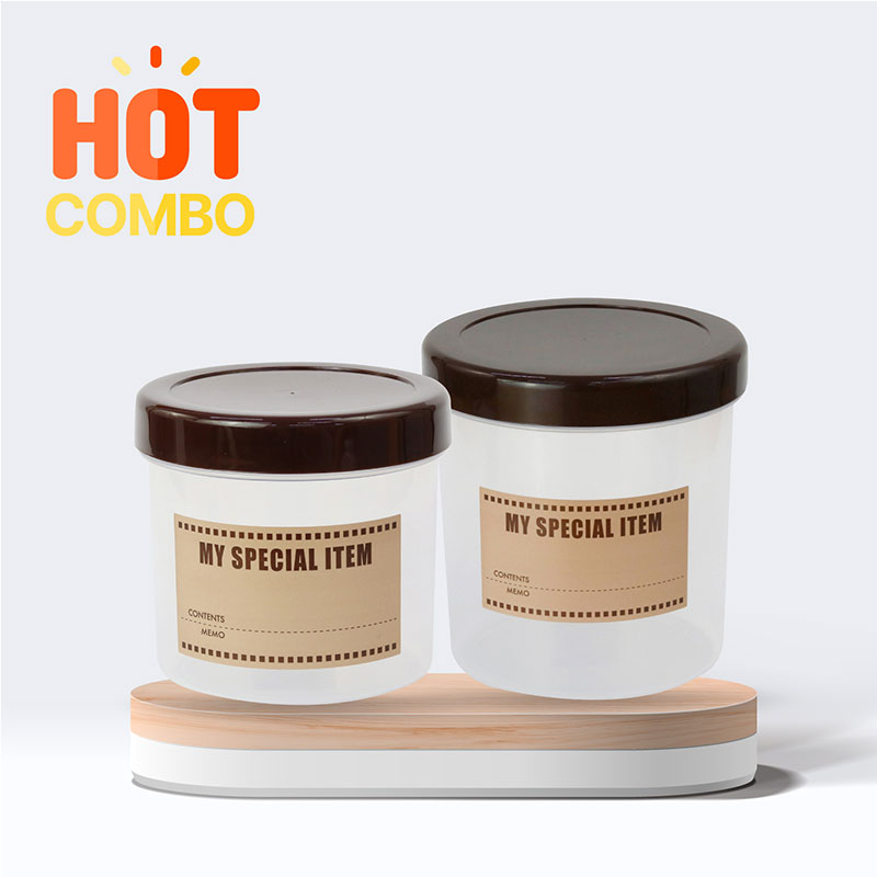 Combo 2 Hộp nhựa đựng thực phẩm Nakaya (1.1L và 650ml -Nhiều mẫu)