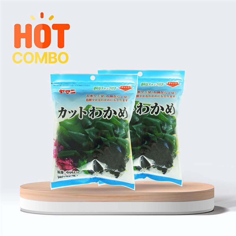 Combo 2 bịch Rong biển cắt Wakame 40g
