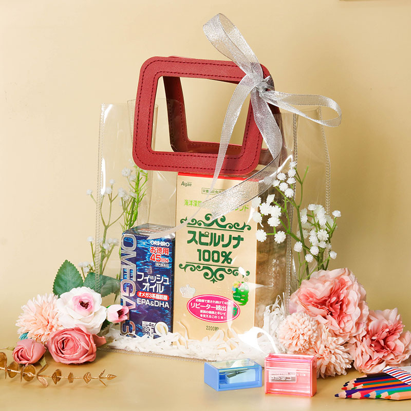 Giftset 20/11 TPBVSK: Viên uống dầu cá Orihiro 180 viên và TPBVSK: Tảo Spirulina 2200 viên (kết hợp 5% tảo nước biển sâu)