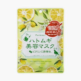Mặt nạ dưỡng ẩm trắng da hạt ý dĩ dẫn xuất vitamin C Paenna 7 miếng