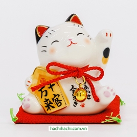 Mèo may mắn trang trí