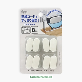 Dụng cụ kẹp giữ dây điện 8 cái (có băng dán)