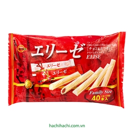 Bánh Bourbon quế Elise 144g (40 cái) Nhân kem và socola
